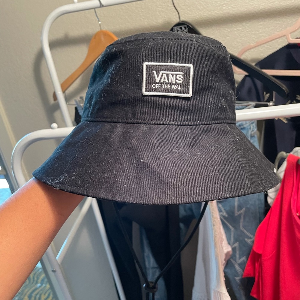 Black Vans Bucket Hat